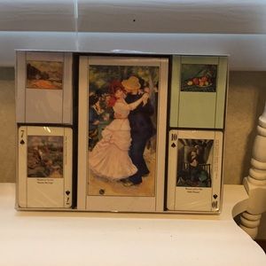 Vintage 1988 Aristoplay Artdeck bridge set